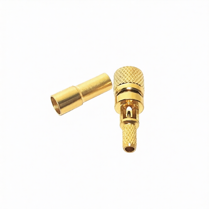 10-32 Microdot Male Crimp RG174 Cable connector