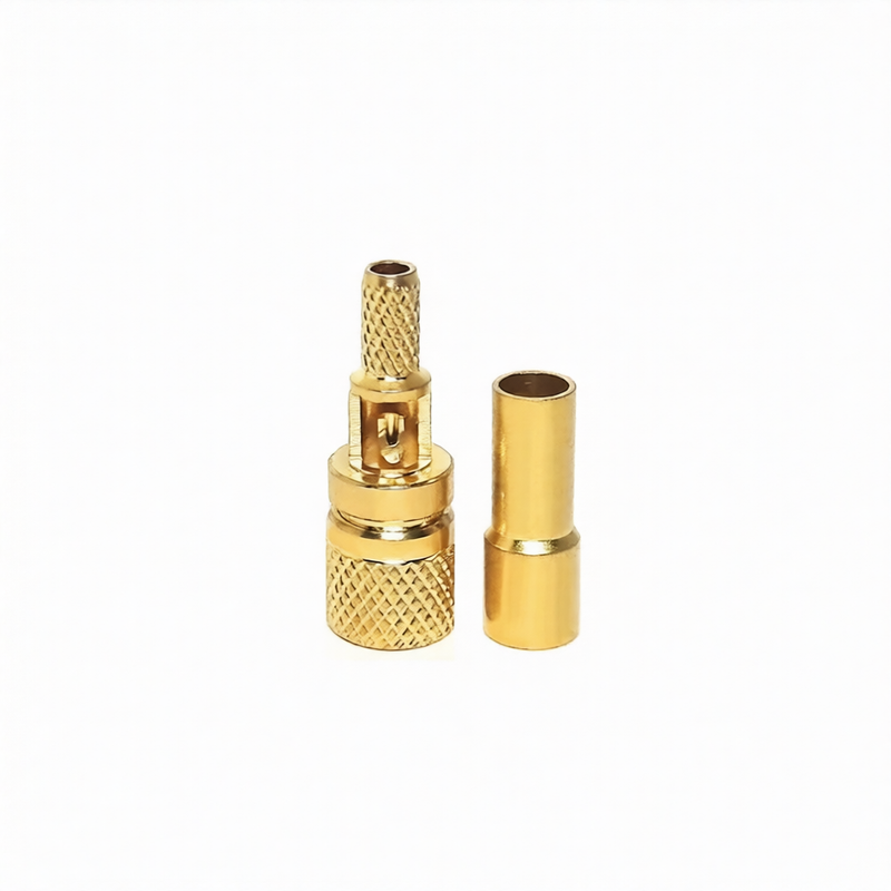 10-32 Microdot Male Crimp RG174 Cable connector