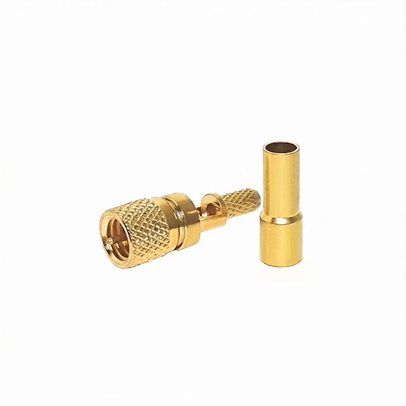 10-32 Microdot Male Crimp RG174 Cable connector