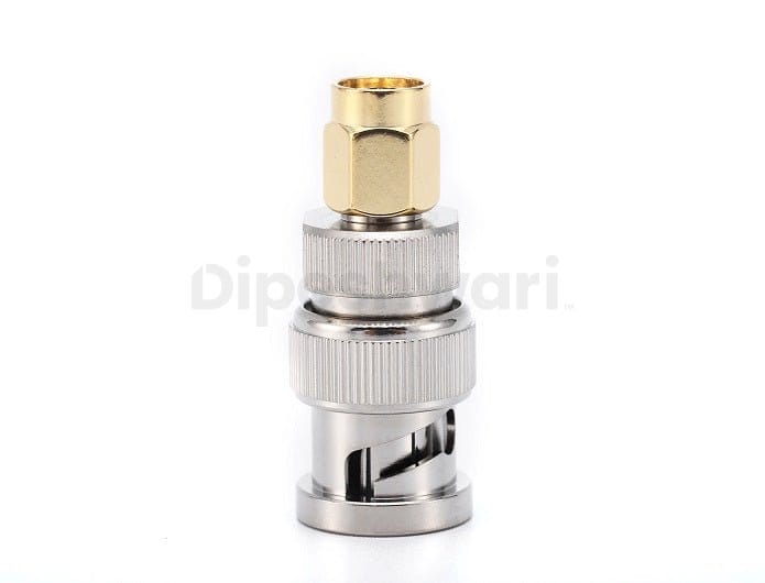 BNC Male to SMA Male RF Adapter high-precision