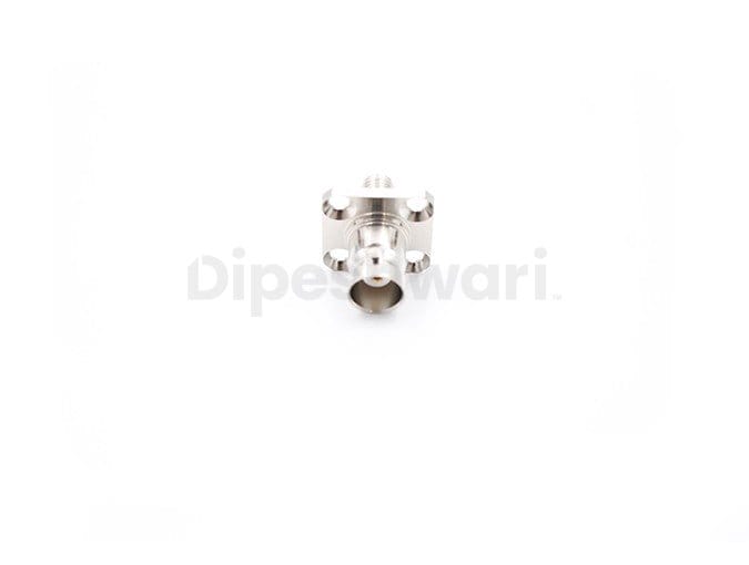 BNC Female to SMA Female 4Hole Flange RF Adapter