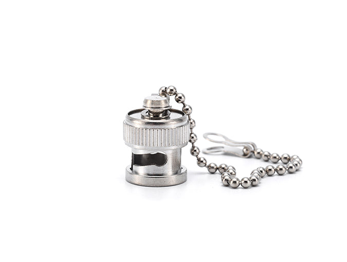 BNC Male Dust Cap with Chain for Secure Protection
