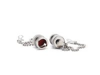 BNC Male Dust Cap with Chain for Secure Protection