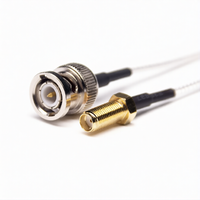 BNC Male to SMA Female Bulkhead RG316 Cable Assemblies