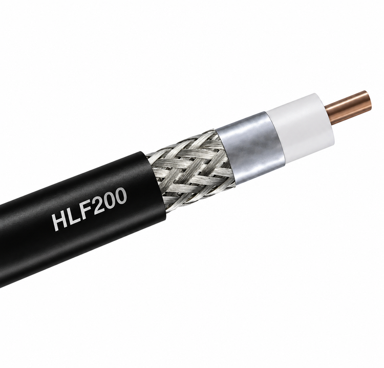 HLF200 Coaxial Cable high performance low loss