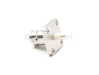 BNC Female 4Hole Flange Mounted Connector, 50 Ohm