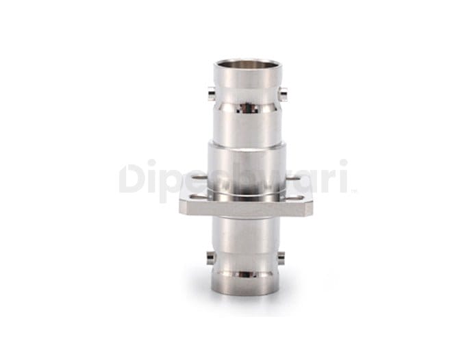 BNC Female to Female 4Hole Flange Mounted Adapter