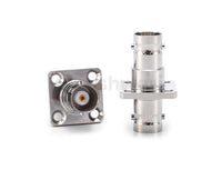 BNC Female to Female 4Hole Flange Mounted Adapter