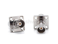 BNC Female to Female 4Hole Flange Mounted Adapter