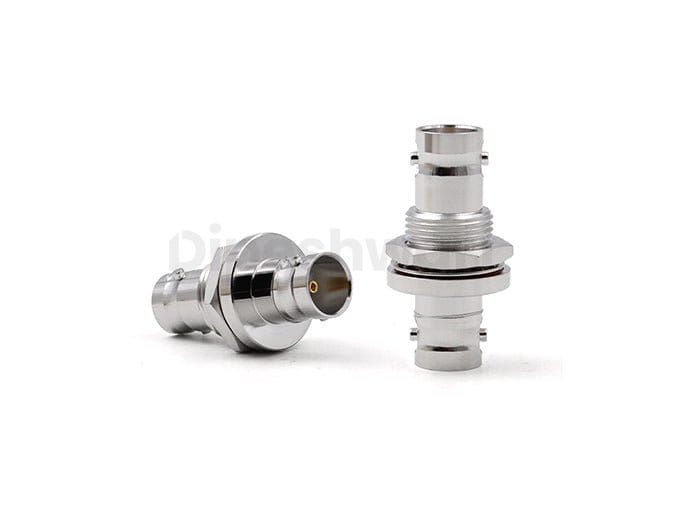75Ω BNC Female to Female Bulkhead Adapter | RF