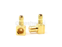 MCX Male Right Angle Crimp for RG316 Cable Connector