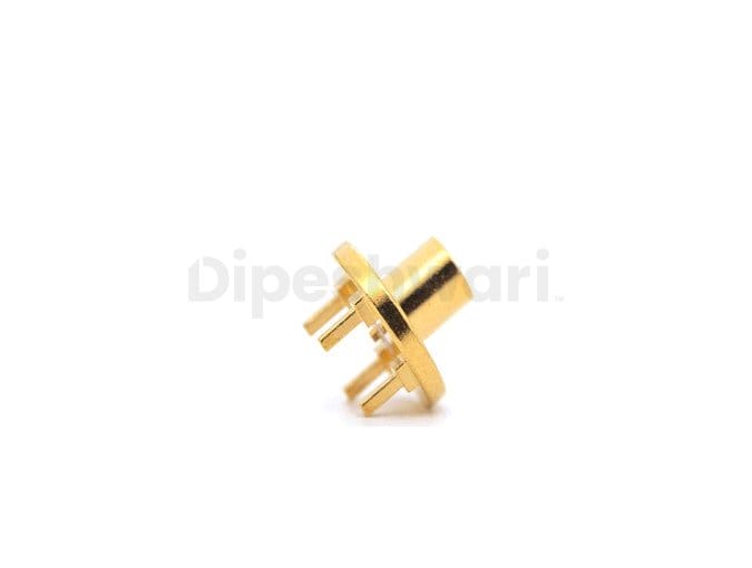MCX Female PCB Mount Flange Type RF Connector