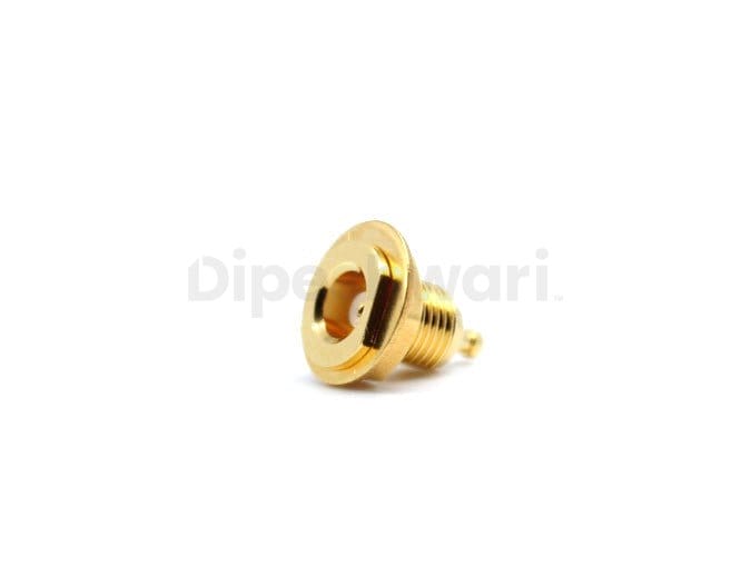 MCX Female Bulkhead Connector – Compact RF Jack