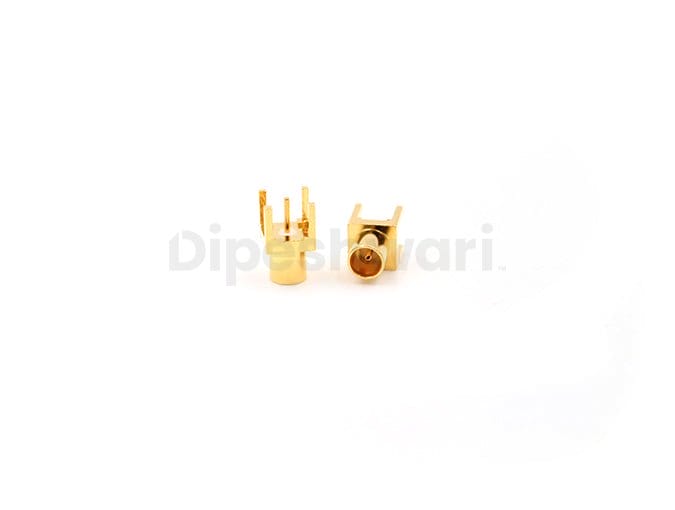 75 Ohm MCX Female PCB Mount Connector Jack