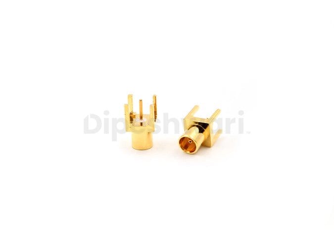 75 Ohm MCX Female PCB Mount Connector Jack