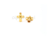 MCX Female Flange Mount for .086RG405 Cable