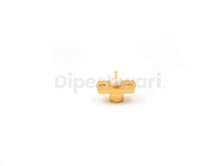 MCX Female 2 Hole Flange Mounted Connector