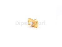 MCX Female 2 Hole Flange Mounted Connector