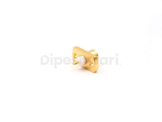 MCX Female 2 Hole Flange Mounted Connector