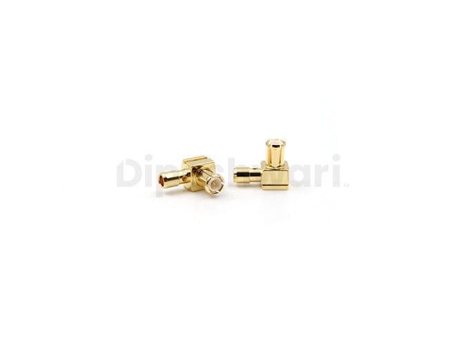 MCX Male Right Angle Connector for RG178 Cable