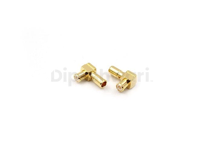 MCX Male Right Angle for .086 Cable Connector