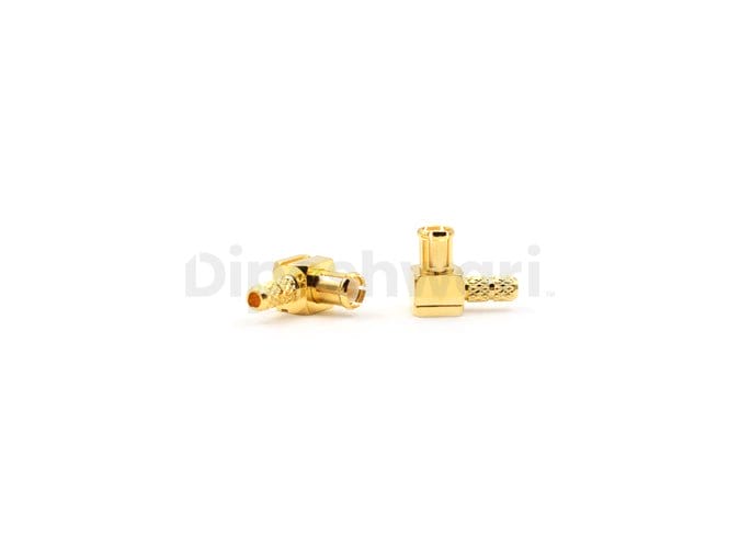 MCX Male Right Angle for RG316 Cable Crimp Connector