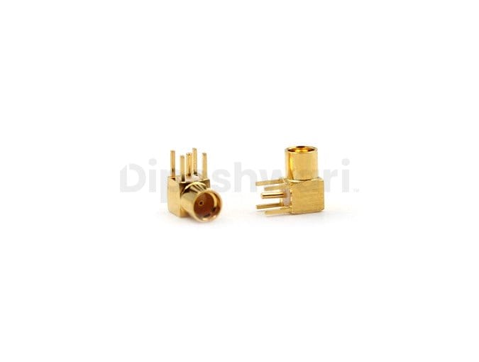 MCX Female Right Angle PCB Mount Connector