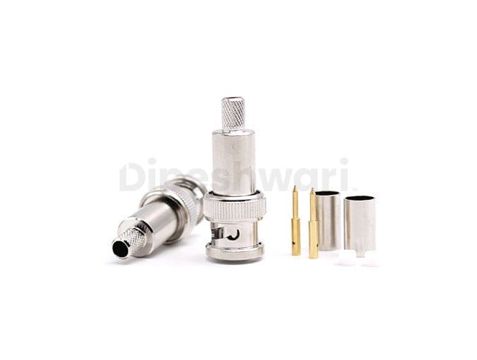 MHV Male Plug Crimp for RG58 Cable Connector