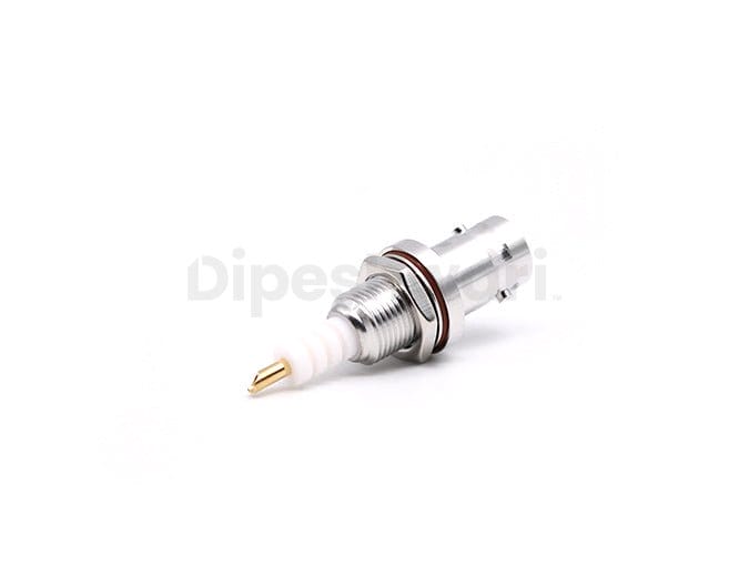 MHV Female Bulkhead Connector for Terminal, 50 Ohm