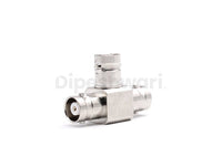 TEE MHV Female to Female to Female RF adaptor