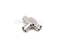TEE MHV Female to Female to Female RF adaptor