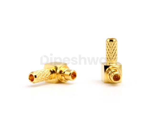MMCX Male Right Angle Crimp for RG316 Cable Connector