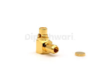 MMCX Male Right Angle for RG178 Cable Connector