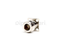 N Female 4Hole Flange Mounted Sq.17.5mm RF Connector