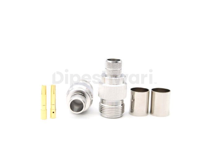N female Crimp for LMR400 Cable straight connector