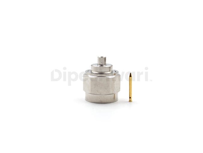 N male Connector for RG141 cable, 50 Ohm RF