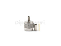 N Male Crimp for RG58 Cable connector, durable RF