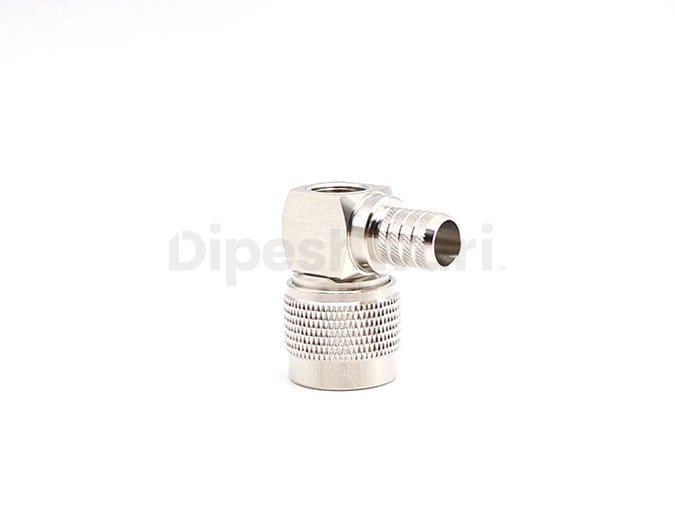 N Male Right Angle Crimp for LMR400 Cable Connector