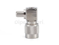 N Male Right Angle Crimp for 5D-FB Cable