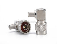 N Male Right Angle Crimp for 5D-FB Cable