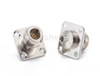 N female 4Hole flange Connector for RG141 Cable