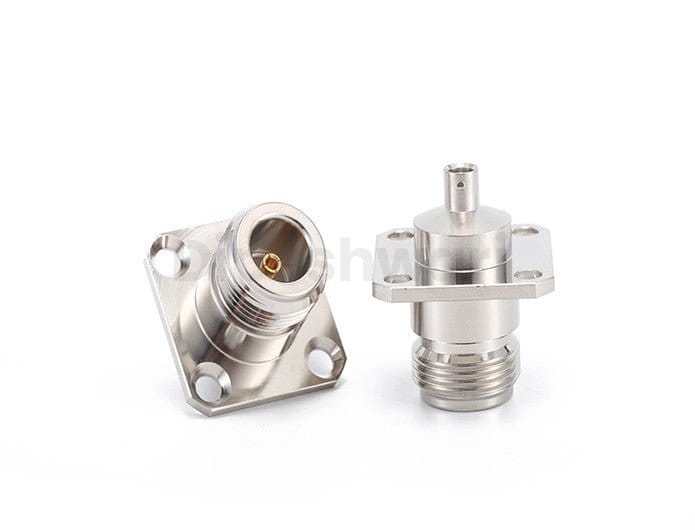 N female 4Hole flange Connector for RG141 Cable