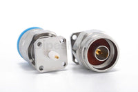 N male 4Holes flange Connector for Terminal