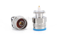 N male 4Holes flange Connector for Terminal
