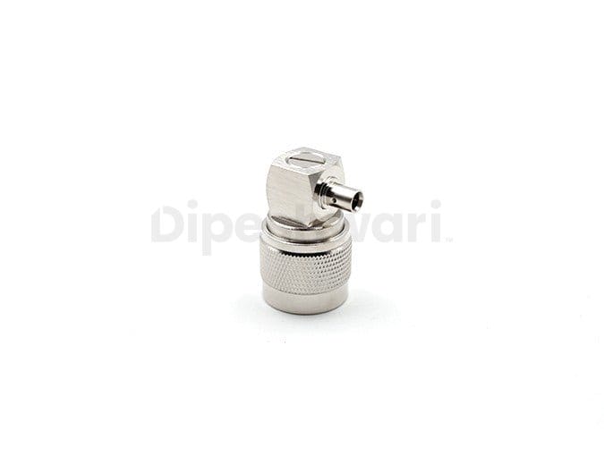 N Male Right Angle for RG402 Cable Connector
