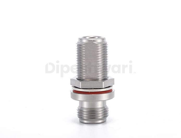 Stanless Steel N Female to N Female Bulkhead Adapter