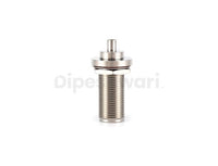 N female bulkhead for RG141 cable long thread connector