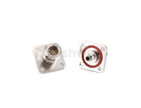 N Female 4Holes Flange for 141 Cable RF Connector