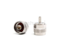 Stainless Steel N Male Crimp for LMR200 Cable connector