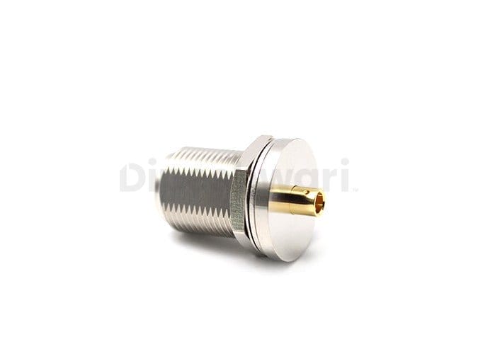 N Female Bulkhead for RG402 cable, 50 Ohm RF Connector